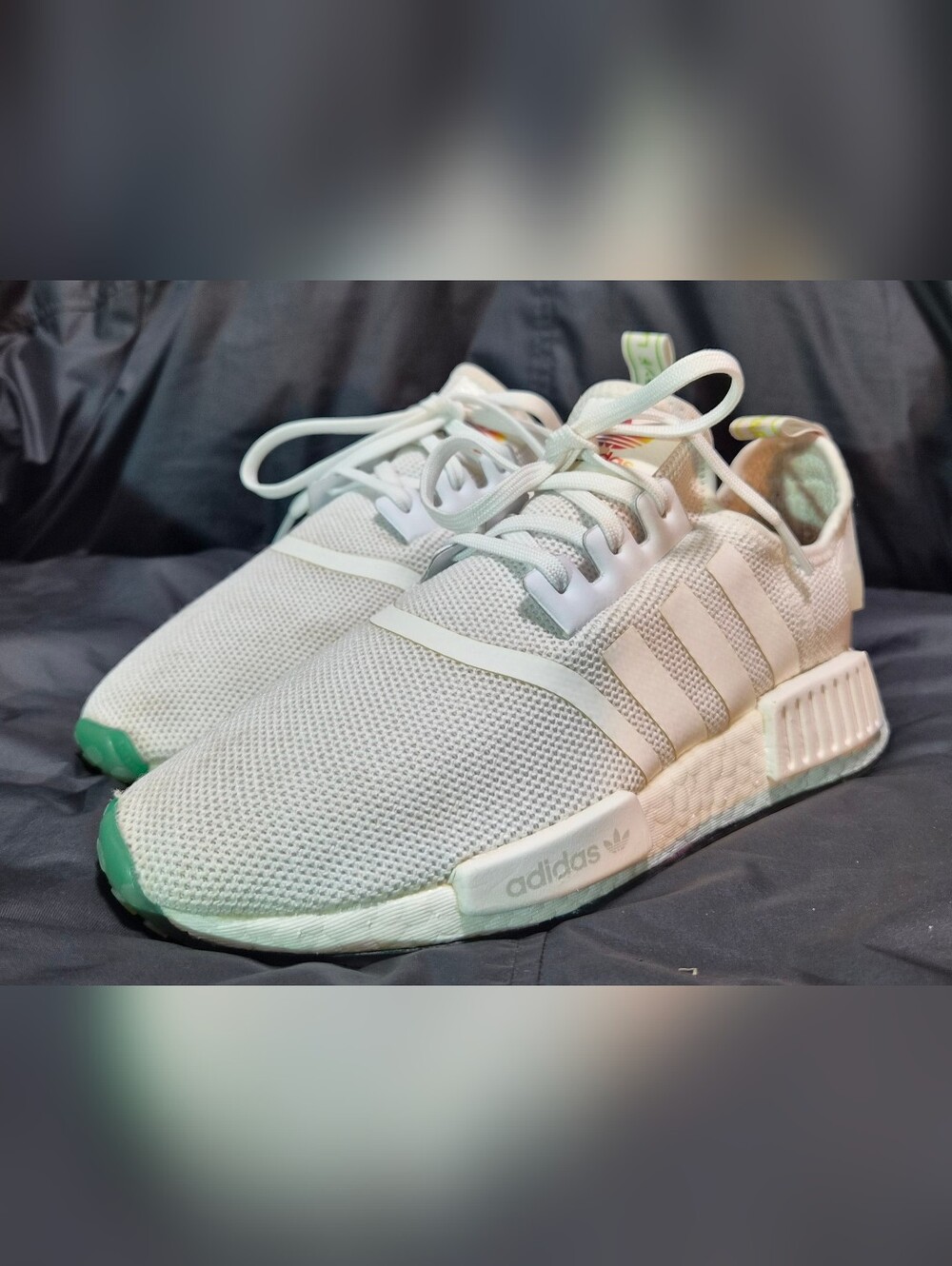 Women's Adidas NMD R1 "Pride Rainbow Sole" (EH0755) Sz. 5.5